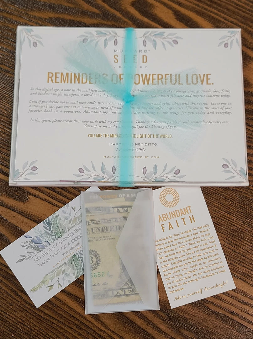 New 🥰 Mustard Seed Jewelry Cross Ring 🧨 4 Mustard Seed Jewelry Cross Ring