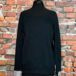 The Sparkling Spur Crystal Cuff Sweatshirt