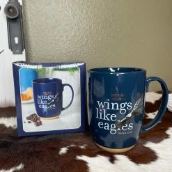 The Sparkling Spur Wings Like Eagles Isaiah 40:31 Mug