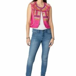 Double D Ranch - Folk Foray Collection Vests Festival Of Colors Vest
