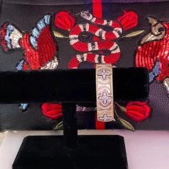 The Sparkling Spur Rhinestone Cross Bracelet