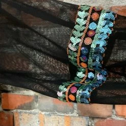 TIFFIANY'S CLOSET Roja Top With Embroidery & Sequins