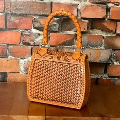 The Sparkling Spur Leather Tooled Handbag TIFFIANY'S CLOSET