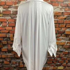 The Sparkling Spur Tops Crisp White Shirt