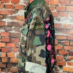 Josie Bruno Original Sequined Camo Jacket New Arrivals