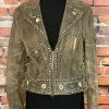 The Sparkling Spur TIFFIANY'S CLOSET Freedom Leather Jacket