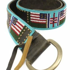 Double D Ranch Wear Handbags/Belts/Accessories Old Glory Crow Belt