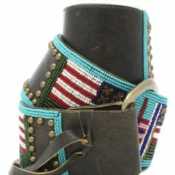 Double D Ranch Wear Handbags/Belts/Accessories Old Glory Crow Belt