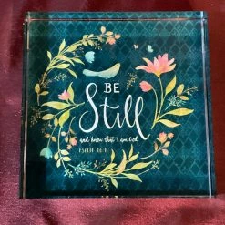 The Sparkling Spur 4” Glass Block