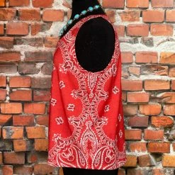 Tasha Polizzi Paisley Tank