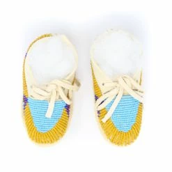 The Sparkling Spur Kids Of A King Handmade Baby Moccasins