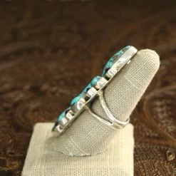 The Sparkling Spur Jaw-Dropping Turquoise & Amethyst Ring