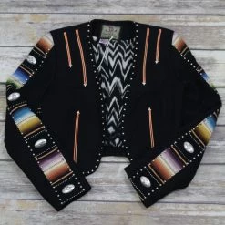 Outlet 🎁 Rockin B Clothing Jackets Silver Queen Concho Jacket ✔️ 9 Rockin B Clothing Jackets Silver Queen Concho Jacket