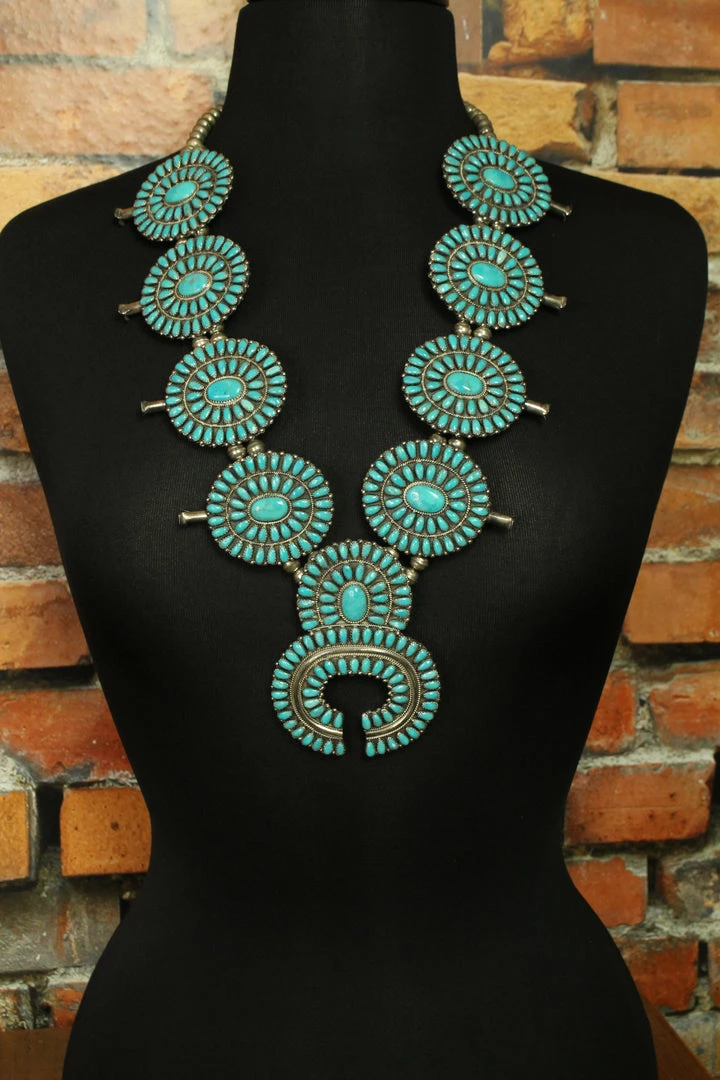 Best Pirce βοΈ The Sparkling Spur Jewelry Squash Blossom Necklace π€© 3 The Sparkling Spur Jewelry Squash Blossom Necklace