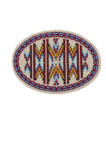 New ❤️ Tex’s Line XXX Large Oval Beaded Buckle With Cut Beads Accessories 🤩 3 Tex’s Line XXX Large Oval Beaded Buckle With Cut Beads Accessories