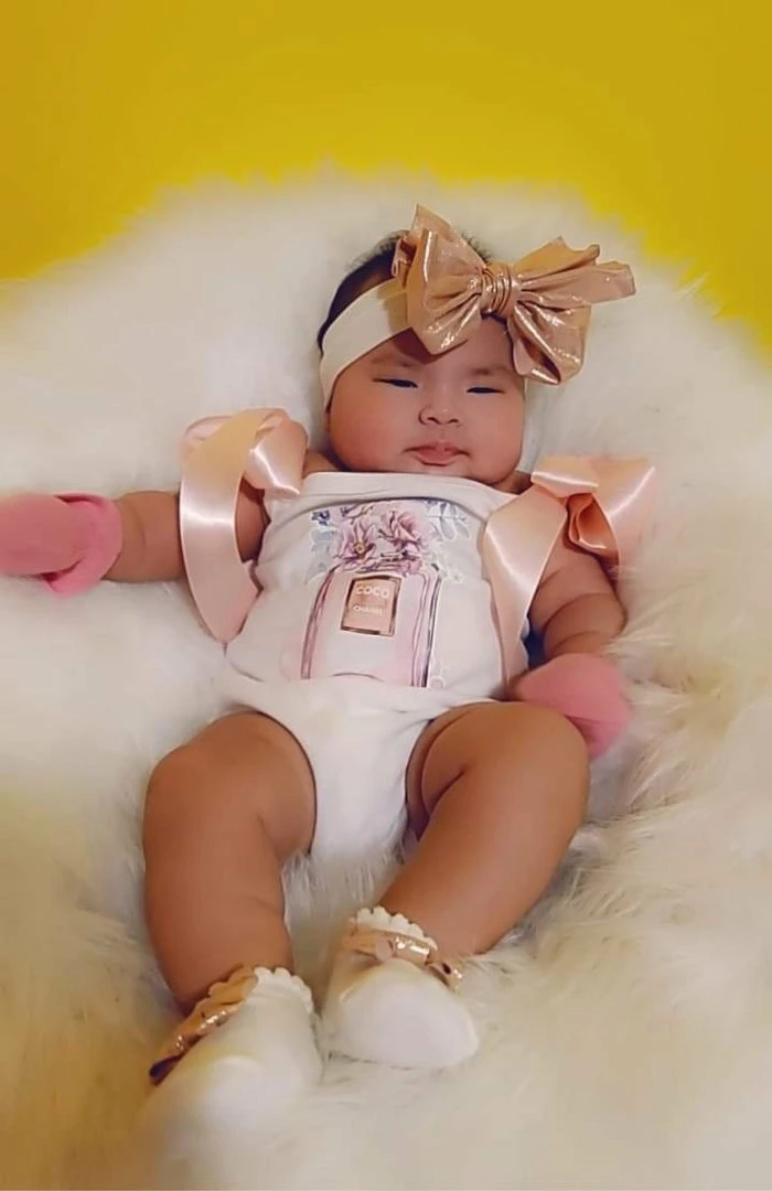 Discount 🥰 The Sparkling Spur Coco Perfume Bottle Onesie Kids Of A King 😀 4 The Sparkling Spur Coco Perfume Bottle Onesie Kids Of A King