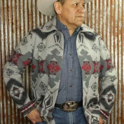 Ryan Michael Men's Outerwear Red Mountain Wool Jacket