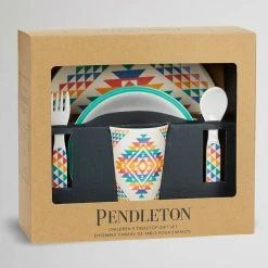 Pendleton Kidβs Smith Rock Melamine Dish Set