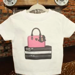 The Sparkling Spur Pink Handbag Tee Kids Of A King