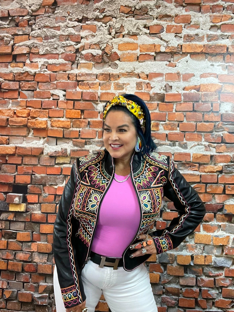 Buy ✨ Double D Ranch - Folk Foray Collection Jackets Festival Of Colors Jacket ⭐ 13 Double D Ranch - Folk Foray Collection Jackets Festival Of Colors Jacket