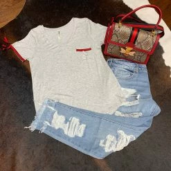 The Sparkling Spur Destroyed Boyfriend Jeans