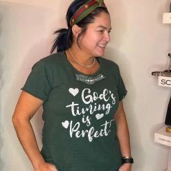 Best reviews of 👍 A Rare Bird Tops GOD’S Timing Is PERFECT Tee 🌟 11 A Rare Bird Tops GOD’S Timing Is PERFECT Tee