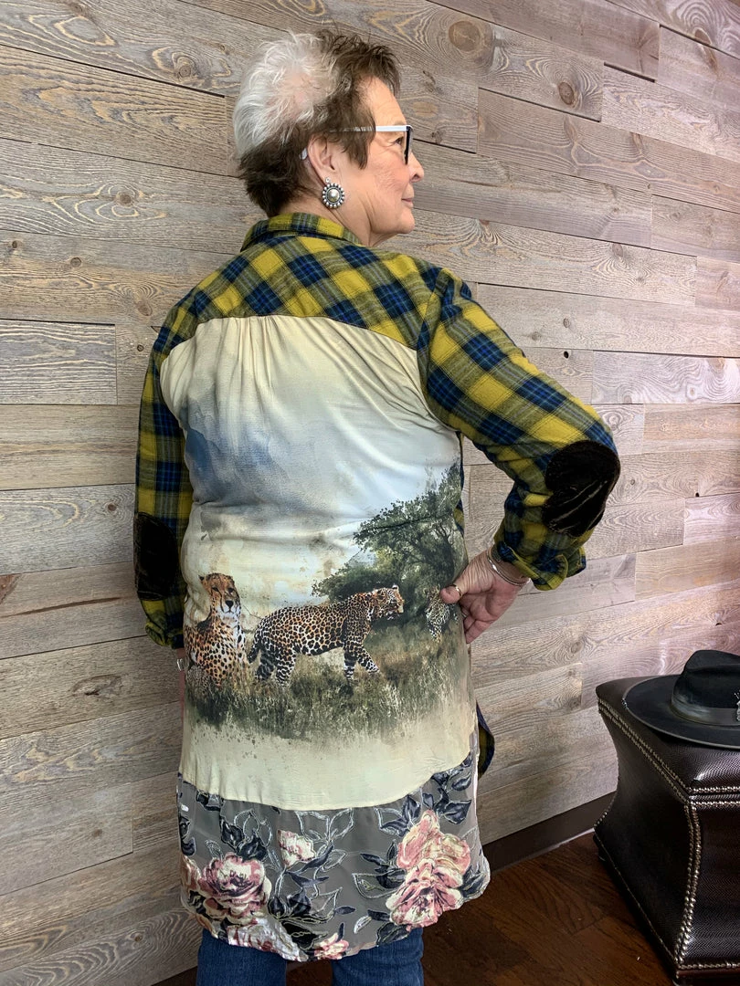 Budget ๐ Aratta Tops Cheetah โ๏ธ Shirt/Dress โญ 4 Aratta Tops Cheetah Shirt/Dress