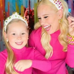 Brand new ✔️ Brianna Cannon Ivory Headband With Rainbow Gradient Hand-Sewn Crystals (Mommy + Me Option) Hats/Headbands/Scarves/Gloves 🤩 19 Brianna Cannon Ivory Headband With Rainbow Gradient Hand-Sewn Crystals (Mommy + Me Option) Hats/Headbands/Scarves/Gloves