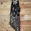Coupon π A Rare Bird Black Bandana Print Scarf Hats/Headbands/Scarves/Gloves π€© 1 A Rare Bird Black Bandana Print Scarf Hats/Headbands/Scarves/Gloves