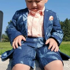 The Sparkling Spur Kids Of A King Tropical Palms Sports Jacket