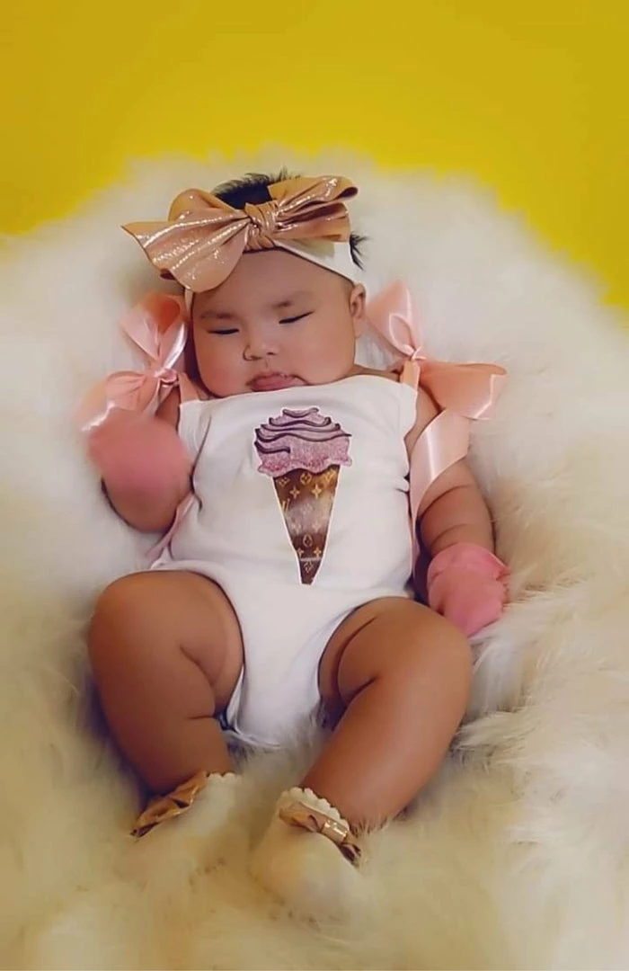 Cheap โ๏ธ The Sparkling Spur Kids Of A King Ice Cream Cone Onesie ๐ 3 The Sparkling Spur Kids Of A King Ice Cream Cone Onesie