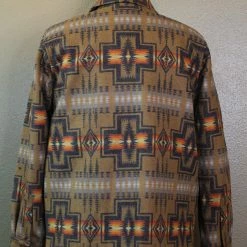 Outlet ๐ Pendleton Jacquard CPO Wool Shirt Jacket โ 15 Pendleton Jacquard CPO Wool Shirt Jacket