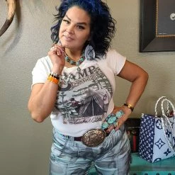 Tasha Polizzi Camp Berkshires Tee Tops