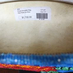 The Sparkling Spur Beautiful Beaded Rose Handbag TIFFIANY'S CLOSET