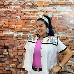 Double D Ranch Wear - Folk Foray Collection Tops Che Wa Wa Top