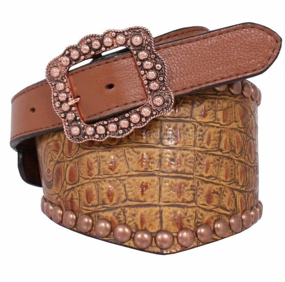 Outlet π Double J Saddlery Double J Tan Wide V Belt β¨ 4 Double J Saddlery Double J Tan Wide V Belt