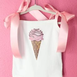 Cheap โ๏ธ The Sparkling Spur Kids Of A King Ice Cream Cone Onesie ๐ 13 The Sparkling Spur Kids Of A King Ice Cream Cone Onesie