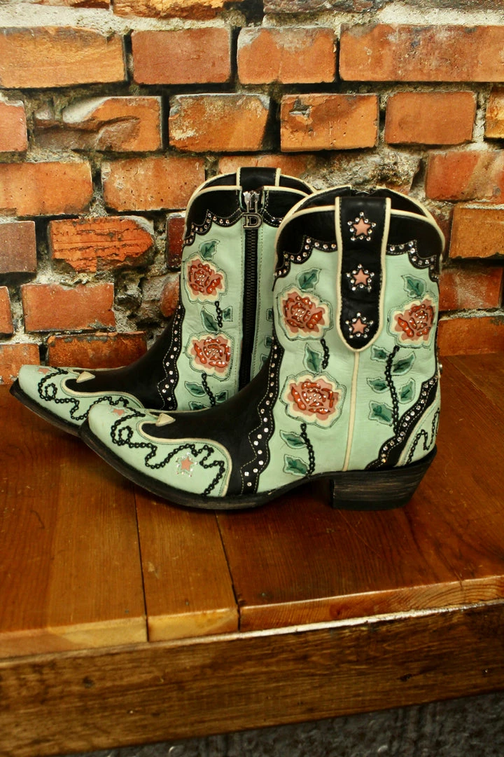 Buy 🎁 Double D Ranch - Gayle Collection Don't Fence Me In Boot 🔔 6 Double D Ranch - Gayle Collection Don't Fence Me In Boot