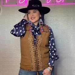 Double D Ranch - Banff Collection Vests Stone Warrior Vest