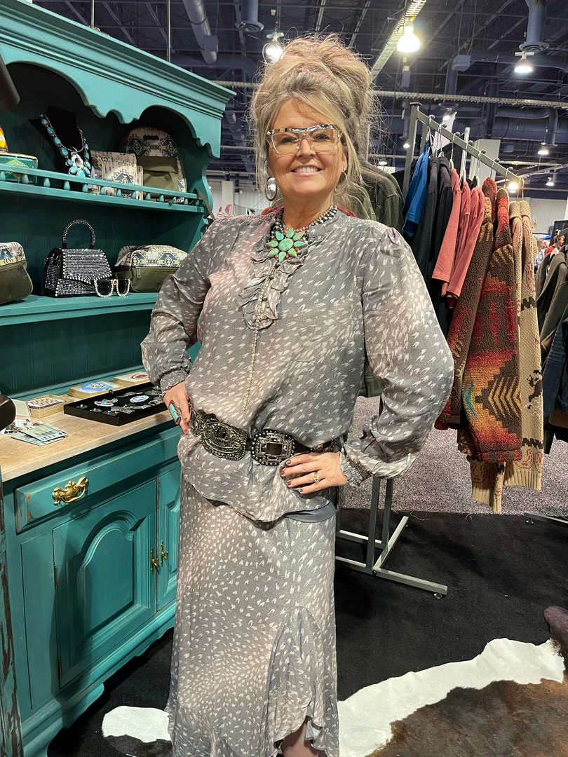 Cheapest π Double D Ranch - Banff Collection Winter Axis Blouse π 8 Double D Ranch - Banff Collection Winter Axis Blouse