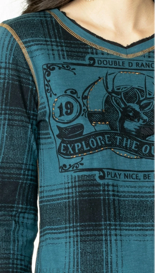 Best deal โจ Double D Ranch - Adirondacks Woodcutter Tee ๐ 10 Double D Ranch - Adirondacks Woodcutter Tee