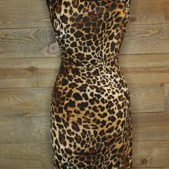 Cache Leopard Dress
