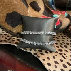 The Sparkling Spur 7" Silver Tennis Bracelet