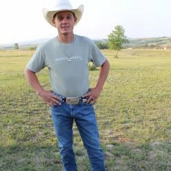 The Sparkling Spur Men's Shirts Ranch Happy Tee