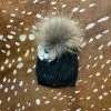 Budget ✨ Maniere Sparkle Baby Winter Beanie With Raccoon Snap On Pom Kid's Hats ❤️ 1 Maniere Sparkle Baby Winter Beanie With Raccoon Snap On Pom Kid's Hats