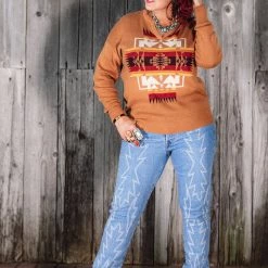 Pendleton Chief Joseph Sweater Tan