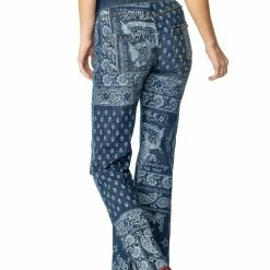 Double D Ranch - Sissy Collection Bandana Blue Jeans Bottoms