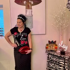 Oo La La Quilted Midi Skirt