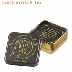 The Sparkling Spur Gifts/Grace A Word For Today Scripture Cards In A Gift Tin