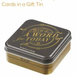 The Sparkling Spur Gifts/Grace A Word For Today Scripture Cards In A Gift Tin